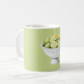 Mug Fleurs jaunes & citrons (Devant gauche)