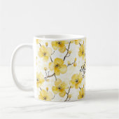 Mug Fleurs jaunes d'or (Gauche)