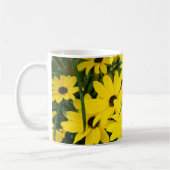 Mug Fleurs Jaunes Lumineuses (Gauche)