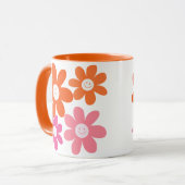 Mug Fleurs jolies Filles (Devant gauche)