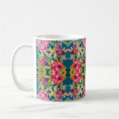 Mug - Fleurs kaléidoscopiques (Gauche)