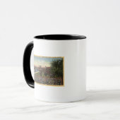 Mug Fleurs le long de East Ocean Avenue (Devant gauche)