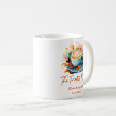 Mug Fleurs Le Mariage Parfait Mélange Cadeau de Mariag (Devant droit)