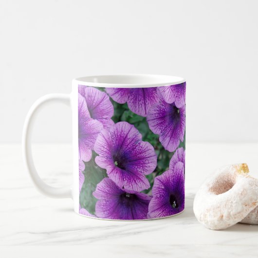 Mug Fleurs Lilac Petunia (Avec donut)