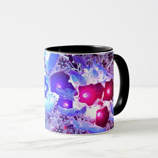 Mug Fleurs lumineuses (Devant droit)