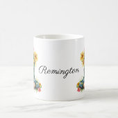 Mug Fleurs lumineuses en bottes (Centre)