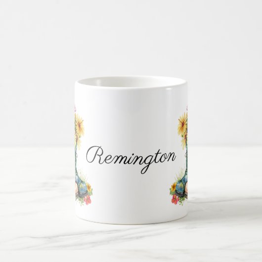 Mug Fleurs lumineuses en bottes (Centre)