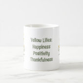 Mug Fleurs Lys Jaunes (Centre)