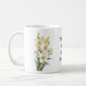 Mug Fleurs Lys Jaunes (Gauche)
