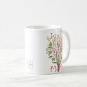 Mug Fleurs Mama (Devant droit)