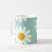 Mug Fleurs marguerites Motif floral Fille pastel arc-e (Devant gauche)