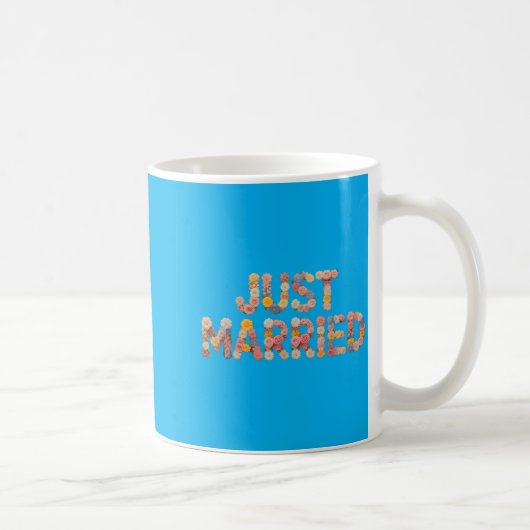 Mug Fleurs Mariée Objectif de Mariée Bientôt Mariée (Droite)