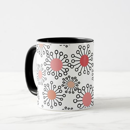Mug Fleurs MCM (Devant gauche)