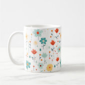 Mug Fleurs mignonnes colorées Motif (Gauche)