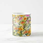 Mug Fleurs Minuscules Champ : Aquarelle Lumineuse. (Centre)