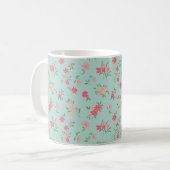 Mug Fleurs minuscules Roses Dainty (Devant gauche)