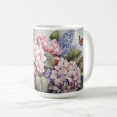 Mug Fleurs mixtes - Fleurs Pastel Classiques (Devant droit)