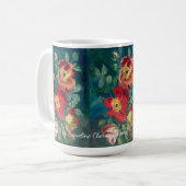 Mug Fleurs Mixtes par Jaqueline Cheron Bayard (Devant gauche)