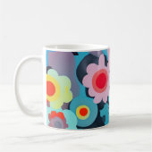 Mug Fleurs mod rétro (Gauche)