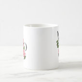 Mug Fleurs Modernes Pour Roses Floraux Rose MoM (Centre)