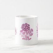 Mug Fleurs monochromes en rose (Centre)