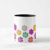 Mug Fleurs multicolores décoratives (Centre)