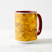 Mug Fleurs Narcissus (Devant droit)