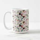 Mug Fleurs Neutres Magnolia (Gauche)