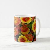 Mug Fleurs orange (Devant droit)