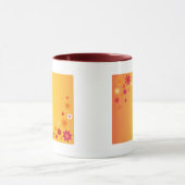 Mug Fleurs orange (Centre)