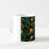 Mug Fleurs orange (Devant gauche)