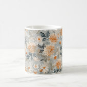 Mug Fleurs Orange Bleu Blanc (Centre)
