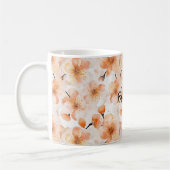 Mug Fleurs Orange Croire (Gauche)