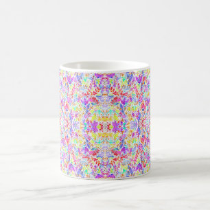 Mug Fleurs pastel abstraites