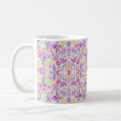Mug Fleurs pastel abstraites (Gauche)
