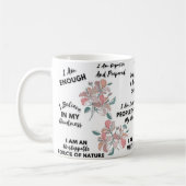 Mug Fleurs Pastel auto-amour (Gauche)