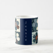 Mug Fleurs Patchwork Personnalisées (Centre)