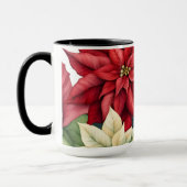 Mug Fleurs Poinsettia (Gauche)