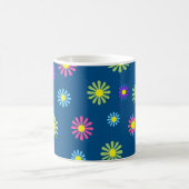 Mug Fleurs pop art colorées (Centre)
