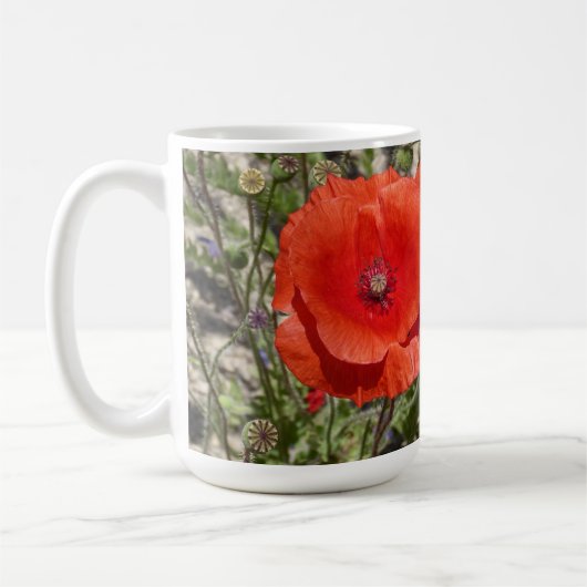 MUG FLEURS POPPY (Gauche)