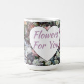 Mug Fleurs pour vous (Centre)
