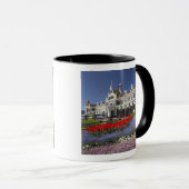 Mug Fleurs printanières et gare historique, (Devant droit)