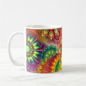 Mug Fleurs psychédéliques (Gauche)