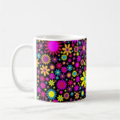 Mug Fleurs psychédéliques dynamiques en Bloom-67566 (Gauche)