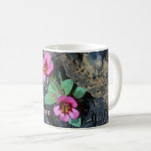 Mug Fleurs qui poussent dans le rocher de la lave, cra (Devant droit)