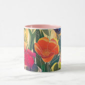 Mug Fleurs rayonnantes (Centre)