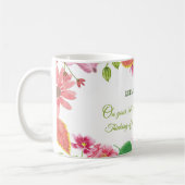 Mug Fleurs religieuses du 30e anniversaire du Mariage (Gauche)