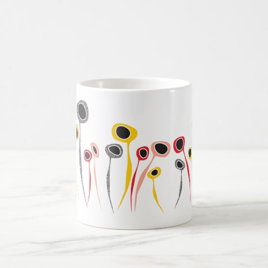 Mug Fleurs Rétro (Centre)