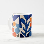 Mug fleurs retro 70's (Devant gauche)