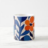 Mug fleurs retro 70's (Centre)